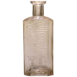 A. M. Cole Apothecary Bottle