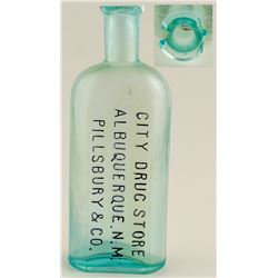 Pillsbury and Co. City Drug Store Bottle