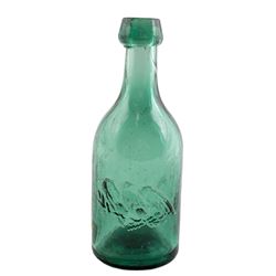 Eagle Soda Works Bottle, Embossed Eagle