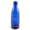 Image 1 : Crystal Soda Water Co., Deep Cobalt, Blob Top