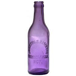 Johnson & Ramdohr Soda Bottle