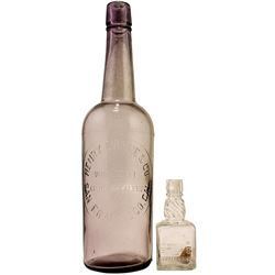 Henry Campe Miniature Whiskey Bottle