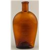 Image 1 : Louis Taussig & Co. Amber Whiskey Flask