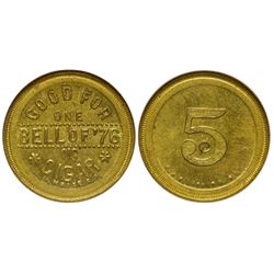 Bell of '76 Whiskey Token