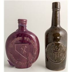 Unique Nevada Whiskey Bottles