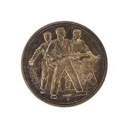 1958 .900 Silver Huguenin Medal Le Locle