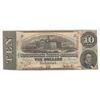 Image 1 : 1863 $10 The Confederate States of America Note