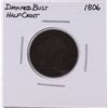 Image 1 : 1806 Draped Bust Half Cent Coin