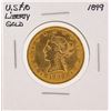 Image 1 : 1899 $10 Liberty Head Eagle Gold Coin