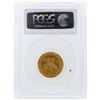 Image 2 : 1881 $5 Liberty Head Half Eagle Gold Coin PCGS Graded MS62+