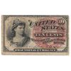 Image 1 : March 3, 1863 Ten Cent Fourth Issue Fractional Note