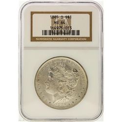 1885-O $1 Morgan Silver Dollar NGC Graded MS64