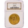 Image 1 : 1924 $20 St. Gaudens Double Eagle Gold Coin PCGS MS64