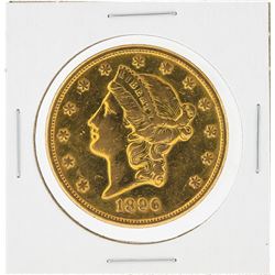 1896-S $20 Liberty Head Double Eagle Gold Coin