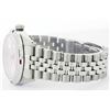 Image 9 : Mens Rolex Stainless Steel Diamond and Ruby Datejust Wristwatch