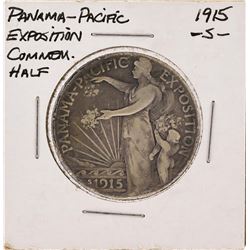 1915-S Half Dollar Panama Pacific Exposition Commemorative Coin