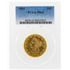 Image 1 : 1883 $10 Liberty Head Eagle Gold Coin PCGS Graded MS62