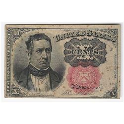 1874 Ten Cent Fith Issue Fractional Note