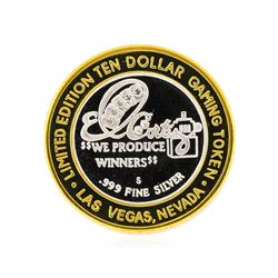 .999 Silver El Cortez Las Vegas, Nevada $10 Casino Gaming Token Limited Edition