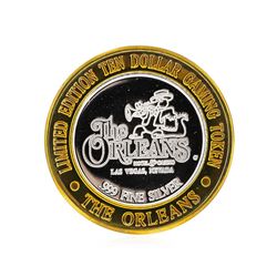 .999 Silver The Orleans Hotel & Casino Las Vegas, NV $10 Casino Token Limited Ed
