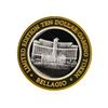 Image 1 : .999 Silver Bellagio Las Vegas, Nevada $10 Casino Gaming Token Limited Edition