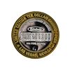 Image 1 : .999 Silver Binion's Horseshoe Las Vegas, NV $10 Casino Gaming Token Limited Edi