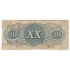 Image 2 : 1863 $20 The Confederate States of America Note