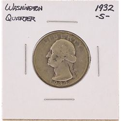 1932-S Washington Quarter Key Date Silver Coin