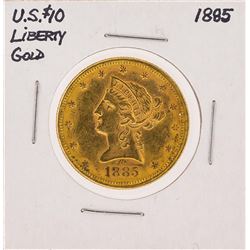 1885 $10 Liberty Head Eagle Gold Coin