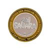 Image 1 : .999 Silver Sahara Las Vegas, Nevada $10 Casino Gaming Token Limited Edition