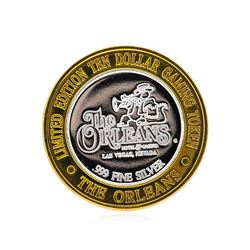 .999 Silver The Orleans Hotel & Casino Las Vegas, NV $10 Casino Token Limited Ed