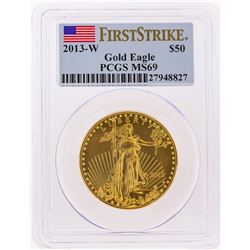 2013-W $50 American Gold Eagle Coin NGC Graded MS69