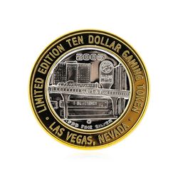 .999 Silver Slots - A - Fun Las Vegas, Nevada $10 Casino Gaming Token Limited Ed