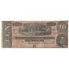 Image 1 : 1864 $10 The Confederate States of America Note