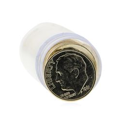 Roll of (50) 1961-P Brilliant Uncirculated Roosevelt Dimes