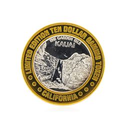 .999 Silver Sam Boyd's Las Vegas, Nevada $10 Casino Gaming Token Limited Edition