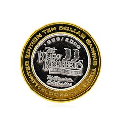 .999 Silver El Dorado Reno, Nevada $10 Casino Gaming Token Limited Edition