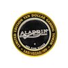 Image 2 : .999 Silver Aladin Las Vegas, Nevada $10 Casino Gaming Token Limited Edition