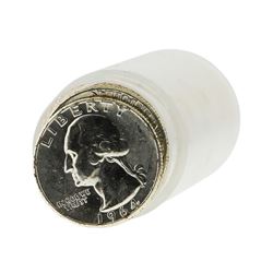 Roll of (40) 1964-P Brilliant Uncirculated Washington Quarters