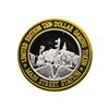 Image 1 : .999 Silver Main Street Station Las Vegas, NV $10 Casino Gaming Token Limited Ed