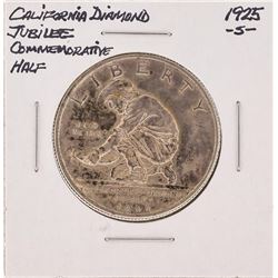 1925-S California Diamond Jubilee Commemorative Half Dollar Coin