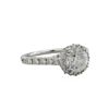 Image 1 : 18KT White Gold 2.20ctw Round Brilliant Cut Diamond Engagement Ring