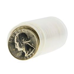 Roll of (40) 1963-D Brilliant Uncirculated Washington Quarters