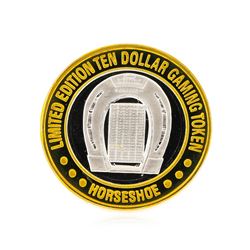.999 Silver Binion's Horseshoe Las Vegas, NV $10 Casino Gaming Token Limited Edi