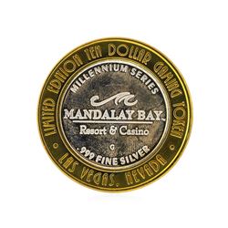 .999 Silver Mandalay Bay Resort & Casino Las Vegas, NV $10 Limited Casino Token
