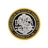 Image 1 : .999 Silver Delta Saloon Virginia City, NV $10 Casino Gaming Token Limited Editi