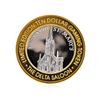 Image 2 : .999 Silver Delta Saloon Virginia City, NV $10 Casino Gaming Token Limited Editi
