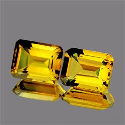 Natural Golden Yellow Sapphire 3.73 cts {VVS-VS)