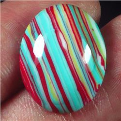 Natural Rainbow Calsilica Cab Gem 11.10 carats