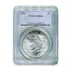 Image 1 : 1922$1PeaceSilverDollar-PCGSMS64
